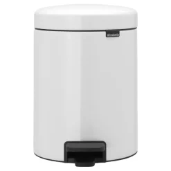 NewIcon pedalbøtte 5L hvit
