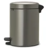 NewIcon pedalbøtte 5L platinum