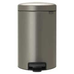 NewIcon pedalbøtte 12L platinum