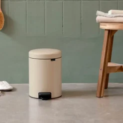 NewIcon pedalbøtte 3L soft beige