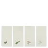 New Year serviett 45x45 cm 4 stk offwhite