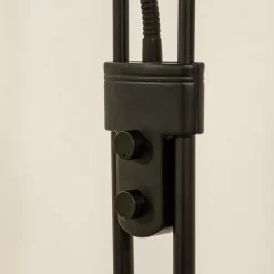 Nice uplight gulvlampe 179 cm svart