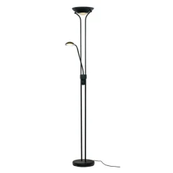 Nice uplight gulvlampe 179 cm svart