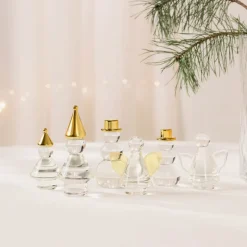 Nisseunge juledekor 10 cm med gull lue