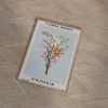 NKTN poster 50x70 cm flower market stockholm
