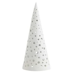 Nobili juletre 18 cm snehvit