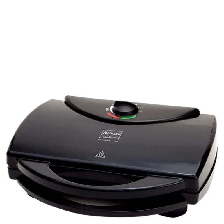 Nobless dobbelt vaffeljern 909.0 1600W svart