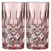 Noblesse Colour longdrinkglass 39,5 cl 2 stk rosé