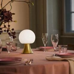 Noor LED-lampe 23 cm messing