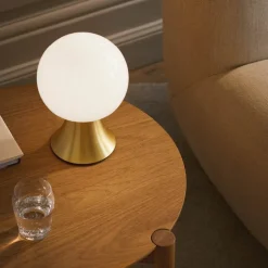 Noor LED-lampe 23 cm messing