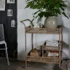 Norah trillebord 90x46 cm rattan/bambus