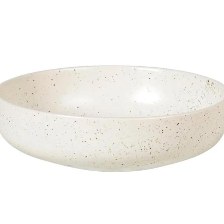 Nordic Vanilla skål 17x5 cm kremhvit