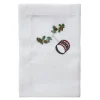 Nordic way juleserviett brodert tromme 50x50 cm