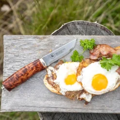 Norgeskniven tollekniv 21 cm masurbjørk