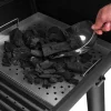 Offset Smoker 400 kullgrill svart