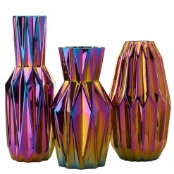 Oily Folds vase S 32 cm multi