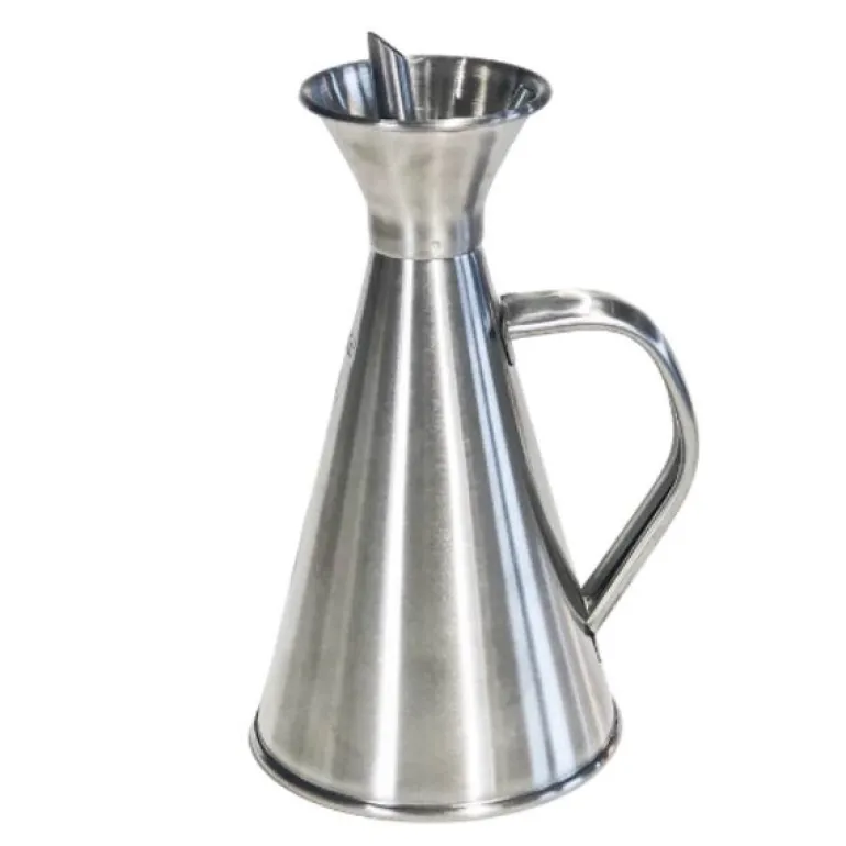 Olivenoljekanne 250 ml stål