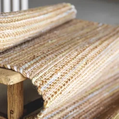 Olivia jute gulvløper 70x230 cm pastell