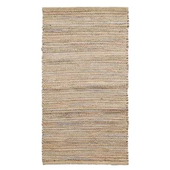 Olivia jute gulvløper 160x230 cm pastell
