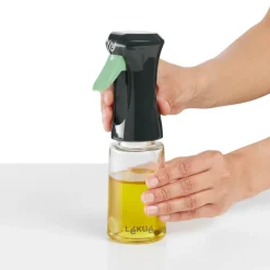Oljedispenser med spray 0,2 L grå/klar