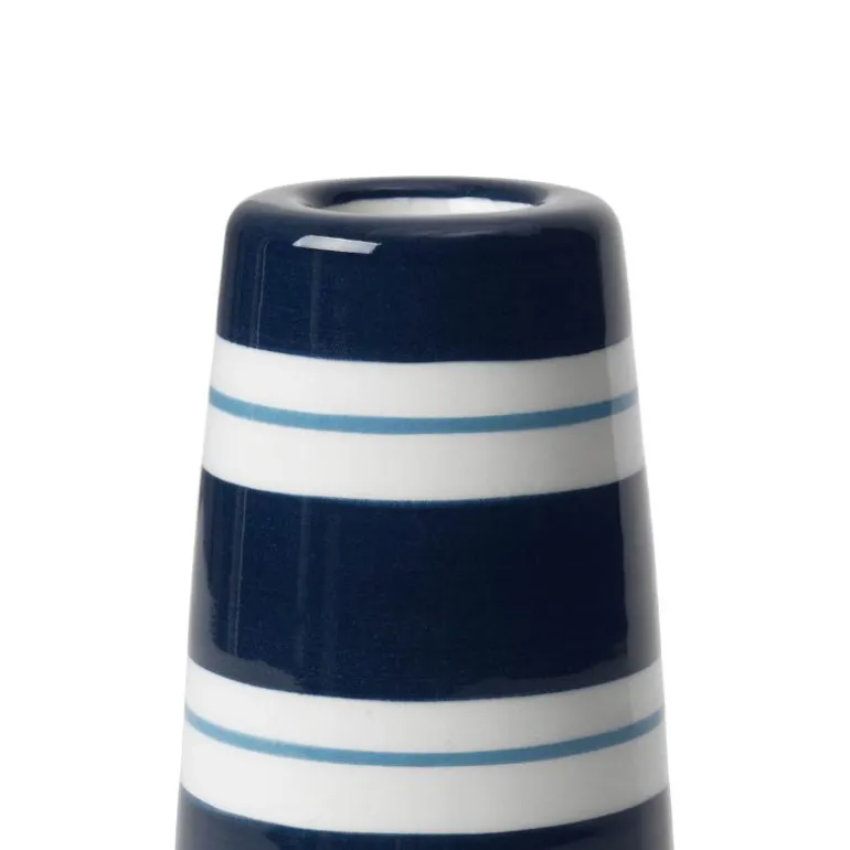 Omaggio Nuovo lysestake 12 cm mørk blå