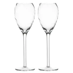 Opacity champagneglass 16 cl 2 stk klar
