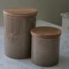 Oppbevaringskrukke 0,5L mahogany