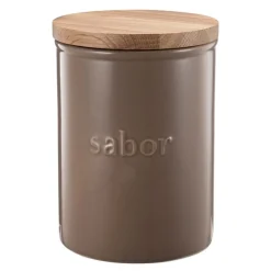 Oppbevaringskrukke 1,3L mahogany