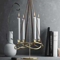 Oppheng adventstake sølv