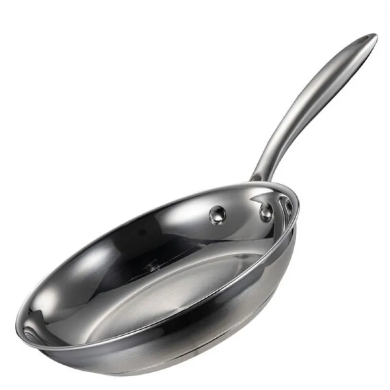 Optimal stekepanne 20 cm rustfritt stål