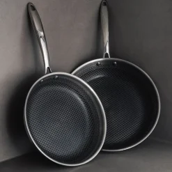 Optimal stekepannesett gryte m/keramisk belegg 2 stk 24+28 cm