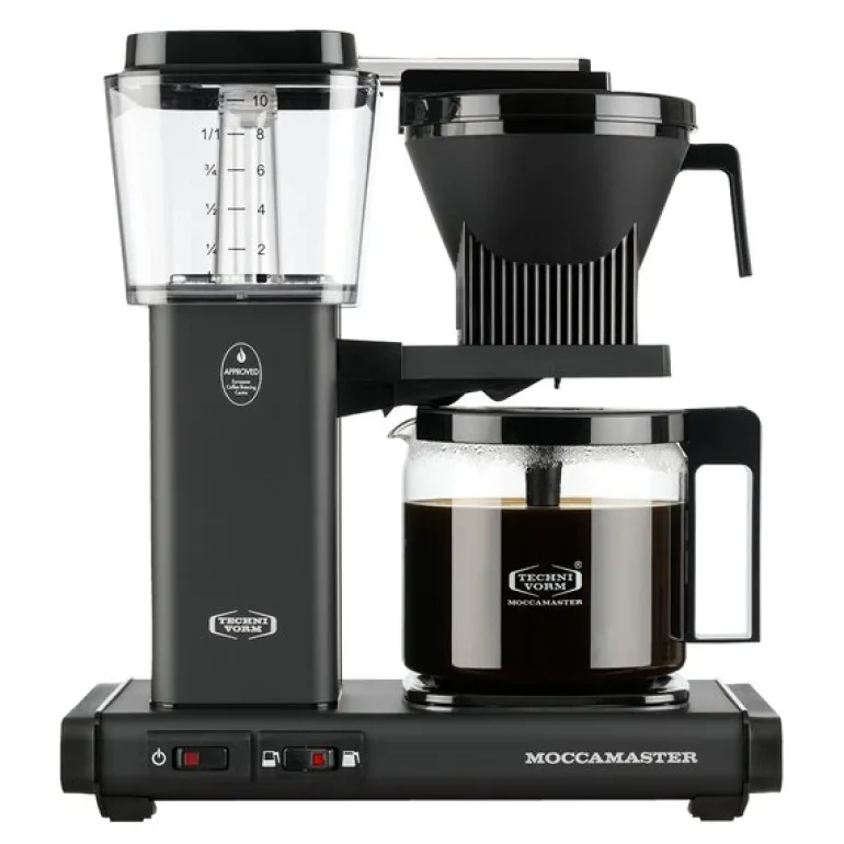 Optio kaffetrakter 1,25L matt svart