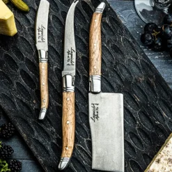 Ostekniver 3 stk oak stonewash