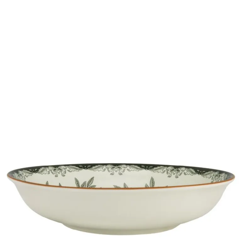 Ostindia Floris dyp tallerken 22 cm grønn