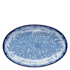 Ostindia Floris ovalt serveringsfat 33x22 cm