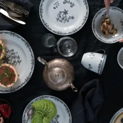 Ostindia  skål 50 cl svart