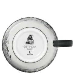 Ostindia  tallerken 27 cm svart