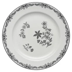 Ostindia  tallerken 27 cm svart