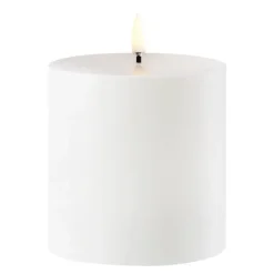 Outdoor LED-kubbelys utendørs 8,4x10 cm hvit