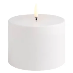 Outdoor LED-kubbelys utendørs 10,1x7,8 cm hvit