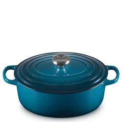 Oval gryte 4,1L deep teal