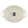 Oval gryte 4,1L meringue
