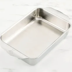 Ovenbond rektangulær bakeform 18x25 cm stål
