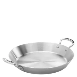 Paellapanne 30 cm rustfritt stål
