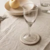 Palermo glassbrikke 11 cm krem