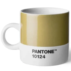 PANTONE espressokopp med hank 12 cl varm grå