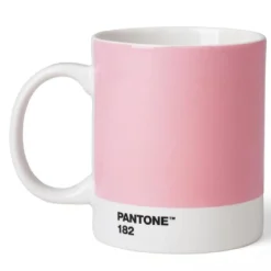 PANTONE kopp med hank 37,5 cl lys rosa