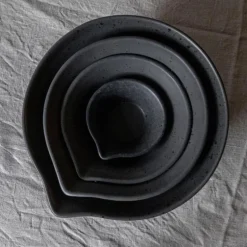 Peep deigbolle 12 cm matt black