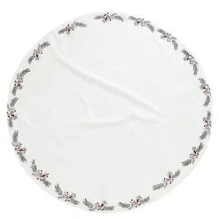 Penine juletreteppe 110 cm hvit