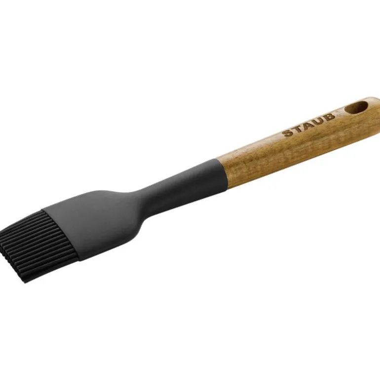 Pensel i silikon 22 cm akasietree/svart